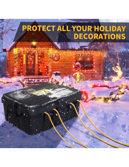 Caja Eléctrica Exterior Impermeable LFF 21.5x31.75x12.7cm