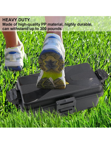 Caja Eléctrica Exterior Impermeable DIQMIAQ Negra 19.3x9.9x8.4cm