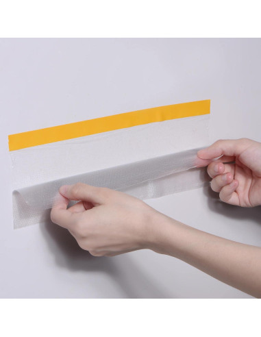 Cinta de Enmascarar uxcell 240cm x 20m Polietileno Transparente