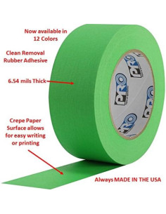 Cinta de enmascarar ProTapes 60 yds 5,08 cm Negro 2