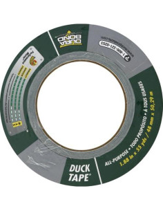 Cinta Adhesiva Duck Brand Original 1 Rollo 60 Yards Plata 2