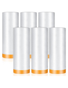 6 Rollos de Película Protectora Adhesiva Bruislard 150cm x 20m