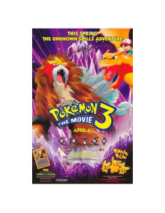 Póster de Película Pokémon 3 Masterprint 43x28 cm