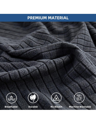 Funda de Cojín Eismodra Gris Oscuro 1 Pieza 94-135 cm