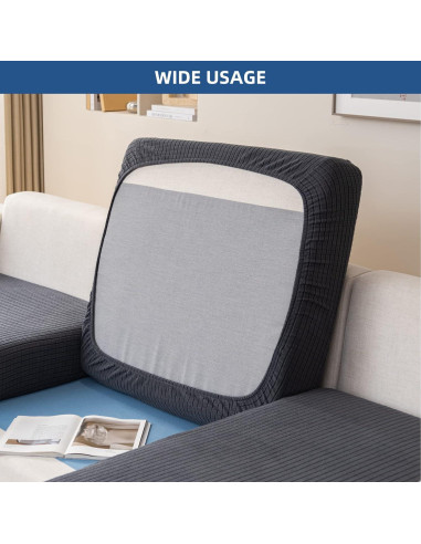 Funda de Cojín Eismodra Gris Oscuro 1 Pieza 94-135 cm