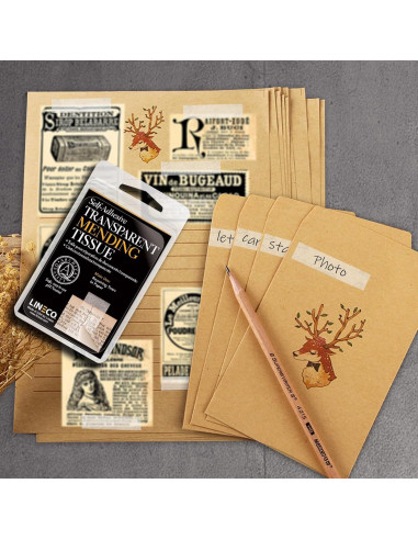 Cinta de Reparación Archivística Lineco 1,27 cm x 3,66 m