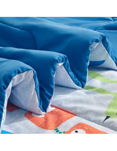 Conjunto de Ropa de Cama SLEEP ZONE 7 Piezas Monstruo Full/Queen