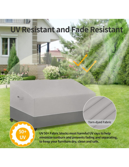 Cubierta de Sofá de Patio Easy-Going 147x89x78 cm Impermeable