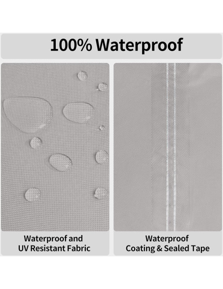 Cubierta de Sofá de Patio Easy-Going 147x89x78 cm Impermeable