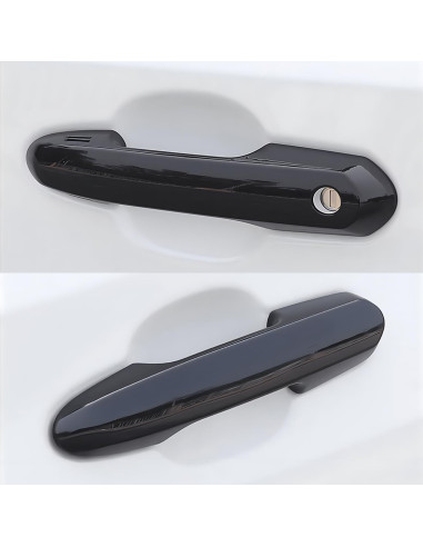 Protector Manija Puerta Auto Zacxoxsr Negro Brillante