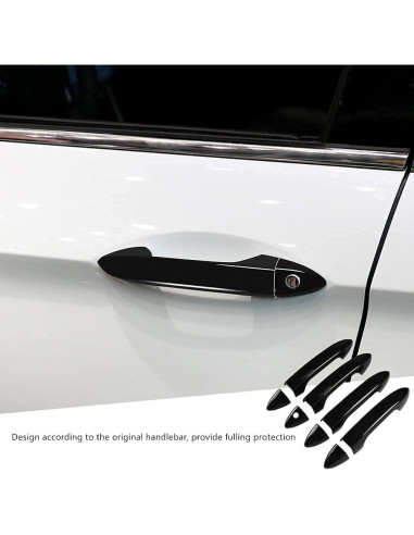 Cubiertas de Manijas de Puerta DLOVEG para Honda Accord 2013-2017