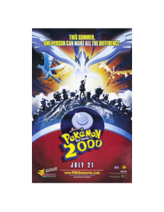 Póster de Película Masterprint Pokémon 2000 43x28 cm