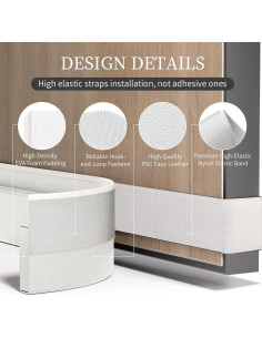 Tapón de Draft JUJIBL para Puerta 81 cm Aislante Acústico 2