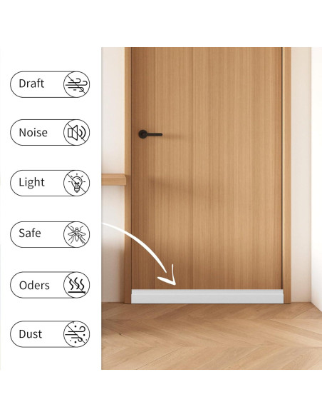 Tapón de Draft JUJIBL para Puerta 81 cm Aislante Acústico