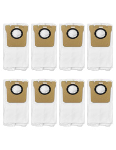 Bolsas de Polvo de Reemplazo Dreame Bot D10 Plus 8 Paquetes