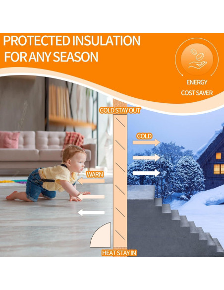 Tapón de Draft TORRAMI 76,2 cm Aislamiento Puertas Gris Claro