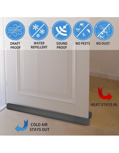 Tapón para Corrientes Hug N Fit Doble 71-91 cm Gris