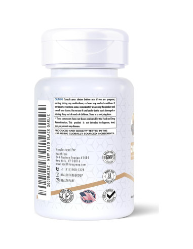 Cápsulas de Ajo Negro Envejecido 2000 mg HealthFare | 90 Veganas