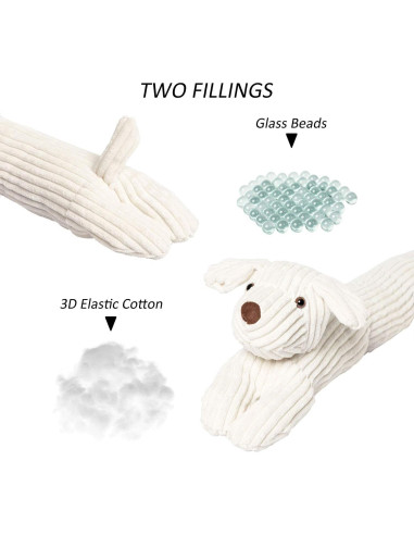 Tope de Puerta Decorativo SwissElite 91 cm Rayas de Perro