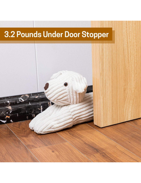 Tope de Puerta Decorativo SwissElite 91 cm Rayas de Perro