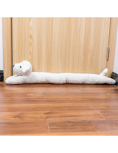 Tope de Puerta Decorativo SwissElite 91 cm Rayas de Perro