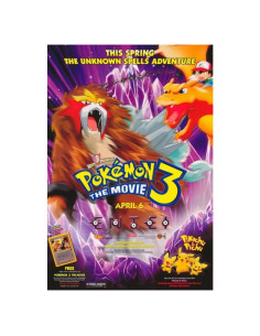 Póster de Película Pokémon 3 Masterprint 68.5 x 101.6 cm