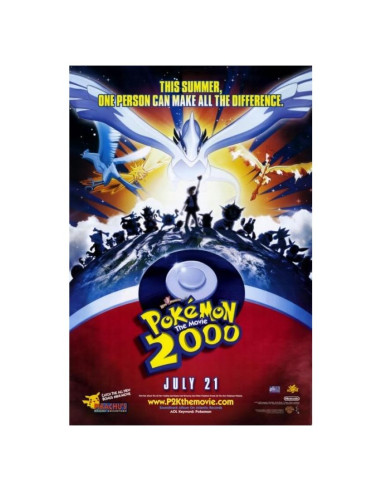 Póster de película Pokemon 2000 Masterprint 101.6x68.6 cm