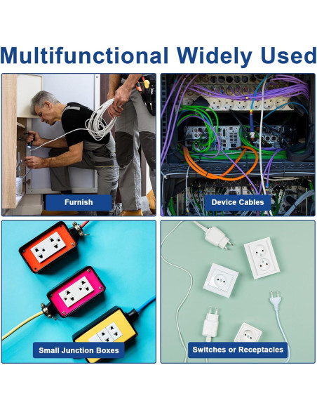 4 Cajas Eléctricas Gangables Yaocom 7,62x5,08cm Acero