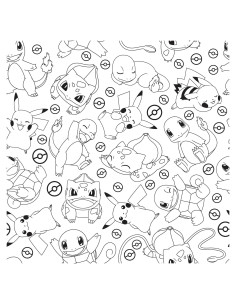 Papel Tapiz Peel and Stick RoomMates Pokémon 45.72x575.5 cm