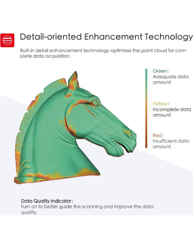 Escáner 3D de mano Shining3D Einstar RGB 14 fps