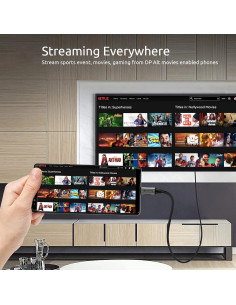 Adaptador HDMI 4K 60Hz Tek Styz USB-C para Xiaomi Redmi Note 9 Pro 2