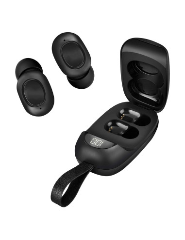 Auriculares Bluetooth VOLT PLUS TG01 con Estuche Carga 24h