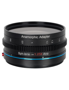 Adaptador Anamórfico SIRUI 1.25x T2.9 para Lentes 82mm