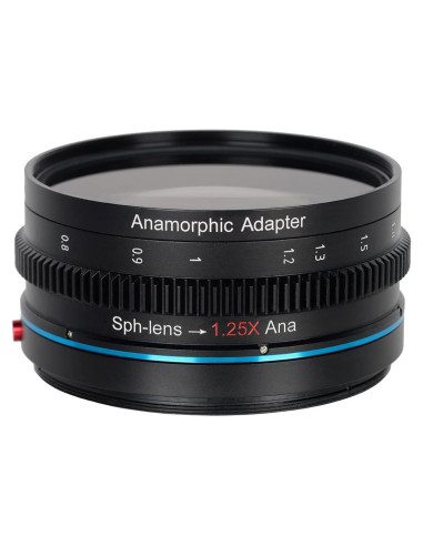 Adaptador Anamórfico SIRUI 1.25x T2.9 para Lentes 82mm