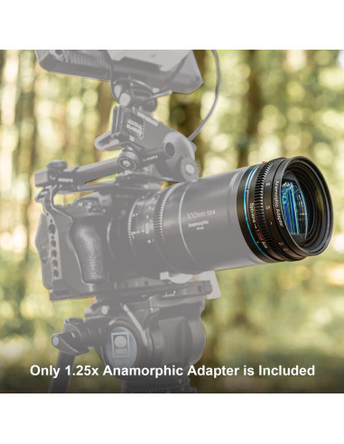 Adaptador Anamórfico SIRUI 1.25x T2.9 para Lentes 82mm