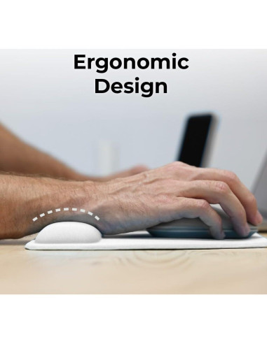 Alfombrilla Ergonómica BLACK+DECKER con Soporte para Muñeca