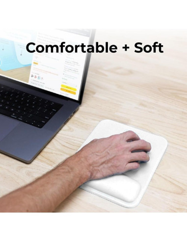 Alfombrilla Ergonómica BLACK+DECKER con Soporte para Muñeca