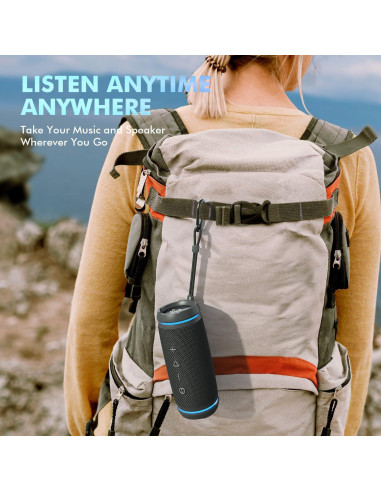 Altavoz Portátil Bluetooth W-KING BT226 36W Impermeable IPX6