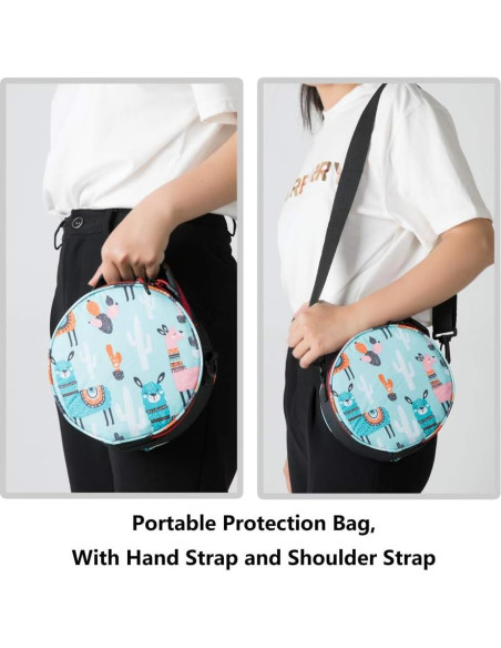 Tambor de Lengua 8 Notas Ubblove 15 cm Acero Rosa