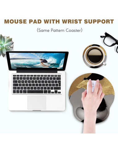 Almohadilla de Ratón DINKY Ergonómica con Soporte de Gel