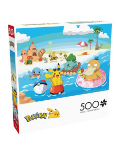 Rompecabezas 500 Piezas Buffalo Games Pokémon Playa 54x38cm