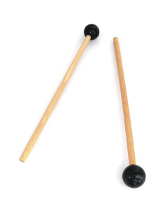 Martillo de Tambor Etéreo Heyous 15x1.5cm Goma y Bambú 2