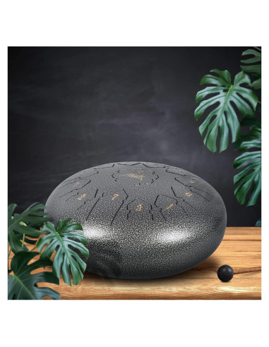 Tambor de Lengua de Acero AKLOT 30,5 cm 13 Notas C con Accesorios