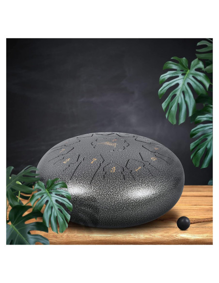 Tambor de Lengua de Acero AKLOT 30,5 cm 13 Notas C con Accesorios