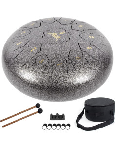 Tambor de Lengua de Acero AKLOT 30,5 cm 13 Notas C con Accesorios 2