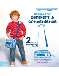 Bolsa de Almuerzo YOLAY Tiburones Doble Aislante 5L 2