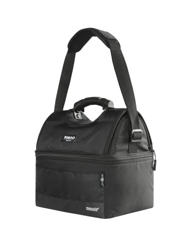 Bolsa de Almuerzo Igloo Soft Cooler 16 Latas Aislada Negra