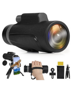 Telescopio Monocular HD 12x55 Aoziqi Impermeable 2023
