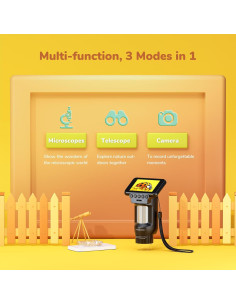 Microscopio Digital Portátil LINKMICRO LM013 120x 2.8" 2