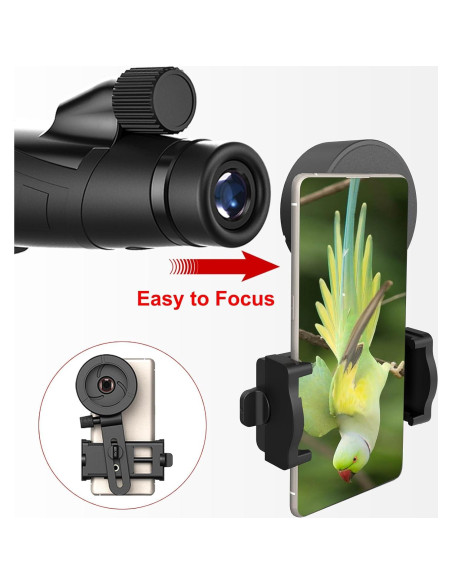 Adaptador Universal para Teléfono Eyeskey - Compatible con Binoculares y Telescopios